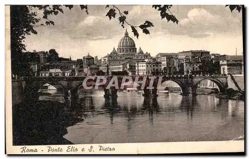 Cartes postales Roma Ponte Elis e S Pietra