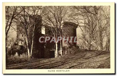 Cartes postales Ruine Montclair