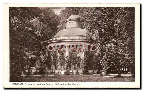 Cartes postales Potsdam Sanssouci Antiker Tempet