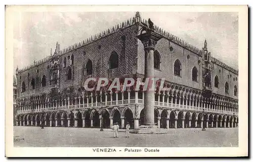 Cartes postales Venezia Piazza Ducale