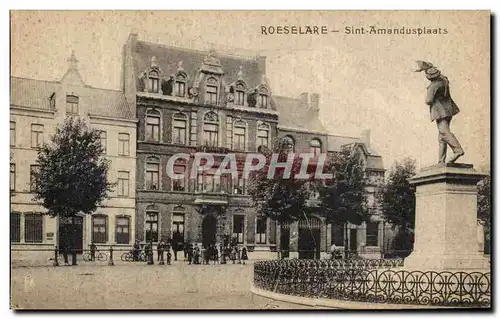 Cartes postales Roeselare Sint Amandusplaats