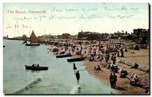 Cartes postales The Beach Yarmouth