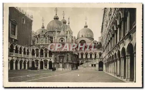 Ansichtskarte AK Venezia Palazzo Ducale Cortile