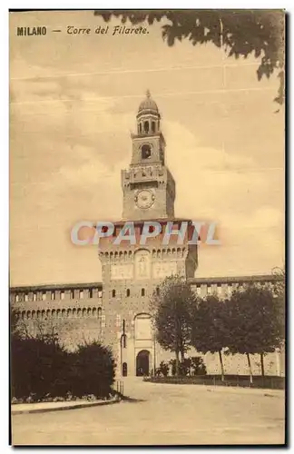 Cartes postales Milano Torre del Filarete