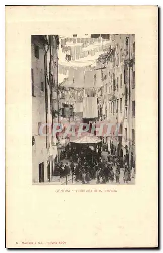 Cartes postales Genova Truogoli Di S Brigida