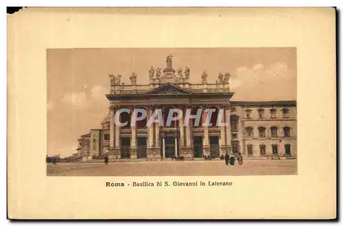 Cartes postales Roma Basilica di S Giovanni in Laterano