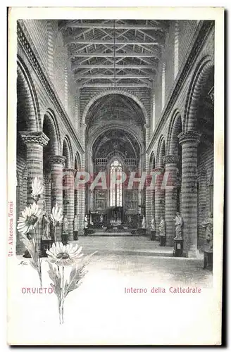 Cartes postales Orvieto Interno Della Cattedrale