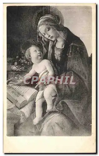 Cartes postales Vierge a l enfant Italie