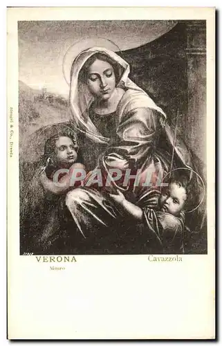 Cartes postales Verona Cavazzola Museo