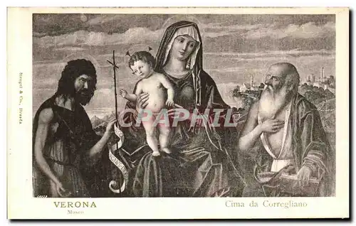 Cartes postales Verona Cima da Corregliano Museo