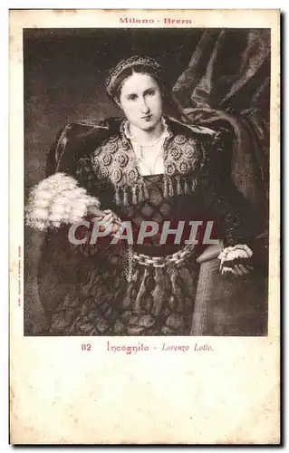 Cartes postales Milano Brera Lncognila Lorenzo Lotte