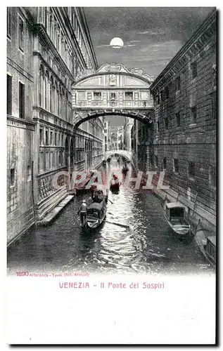 Cartes postales Venezia Ponte del Sospiri