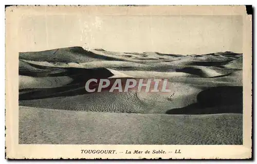 Cartes postales Touggourt La Mer de Sable