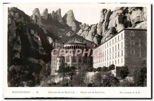 Ansichtskarte AK Montserrat Abside De la Basilica Abside de la Basilica