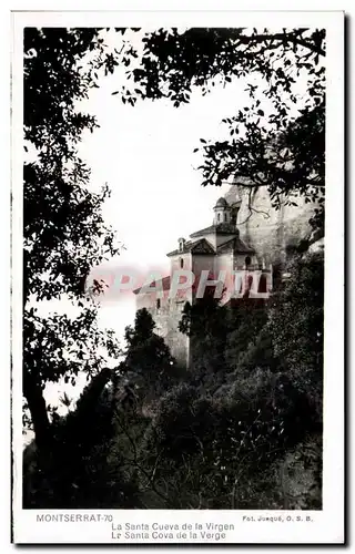 Ansichtskarte AK Montserrat la Santa Cueva de la Virgen