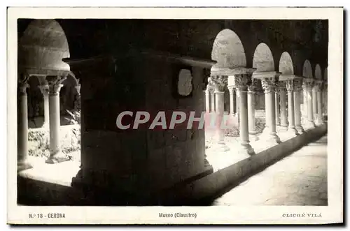 Cartes postales Gerona Museo Claustro