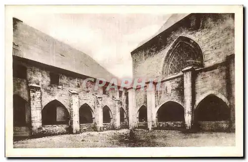 Ansichtskarte AK Roncesvalles Claustro de la Colegiato