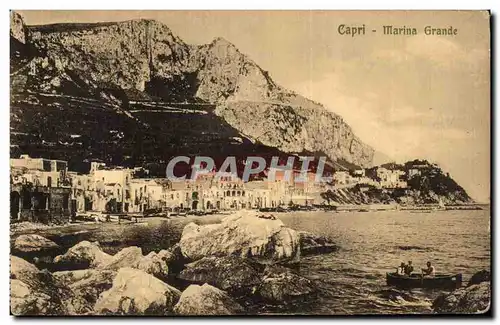 Cartes postales Capri Marina Grande