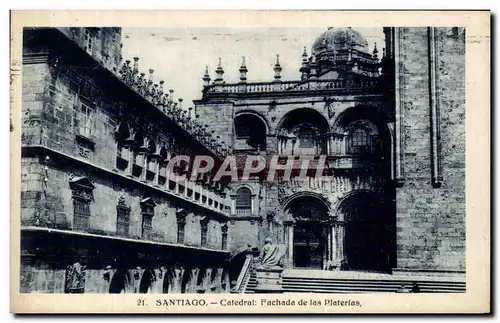 Cartes postales Santiago Catedral