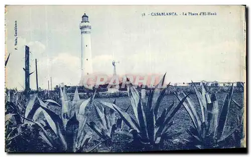 Cartes postales Maroc Casablanca Le phare d El Hank