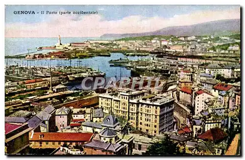 Cartes postales Genova Il Porto