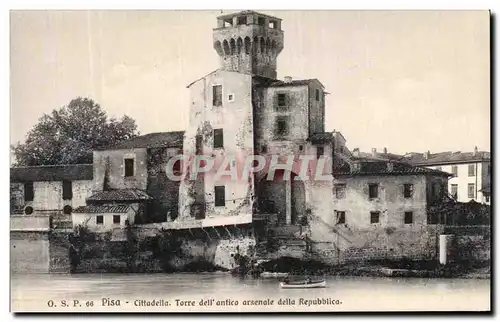 Cartes postales Pisa Pulpito Cittadella Torre dell antico arsenale della Repubblica