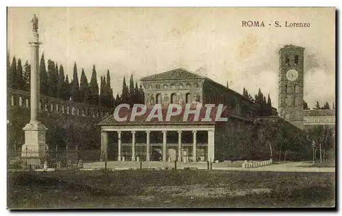 Cartes postales Roma S Lorenzo