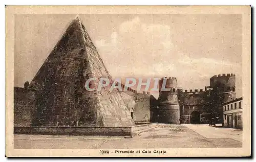 Cartes postales Roma Piramide di Caio Cestlo