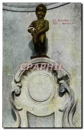 Cartes postales Bruxelles Manneken Pis