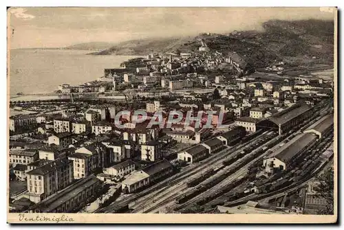 Cartes postales Ventimiglia Trains