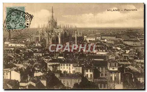 Cartes postales Milano Panorama