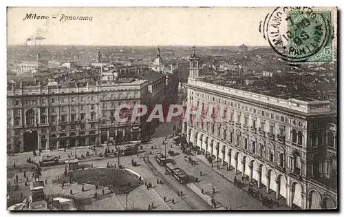 Cartes postales Milano Panorama