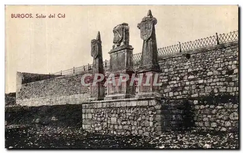 Cartes postales Burgos Solar del Cid