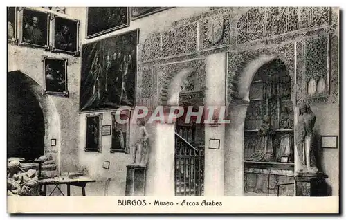 Cartes postales Burgos Museo Arcos Arabes
