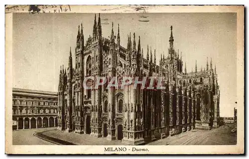 Cartes postales Milano Duomo