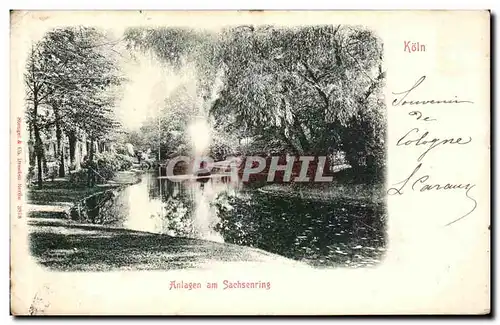 Cartes postales Koln Anlagen am Sachsenring