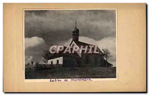 Cartes postales Eglise de montagne