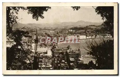 Ansichtskarte AK San Sebastian Vista desde el Monte Urgull