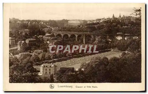 Cartes postales Luxembourg Clausen et Ville Haute