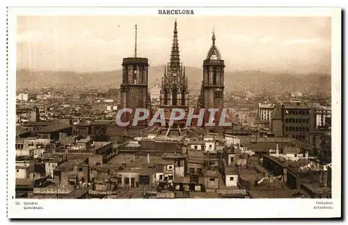 Cartes postales Barcelona Catedral