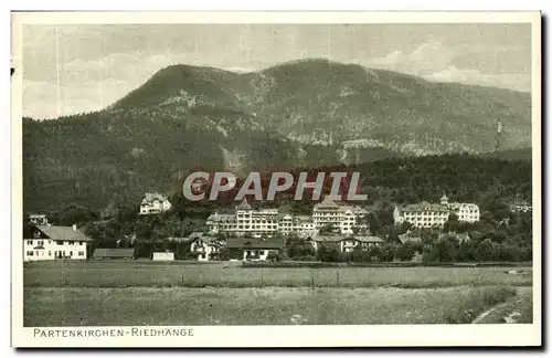 Cartes postales Partenkirchen Riedhange