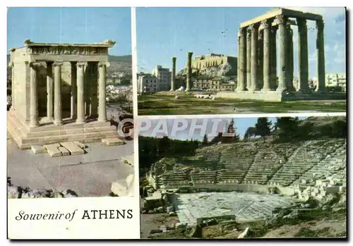 Cartes postales moderne Souvenir of Athens