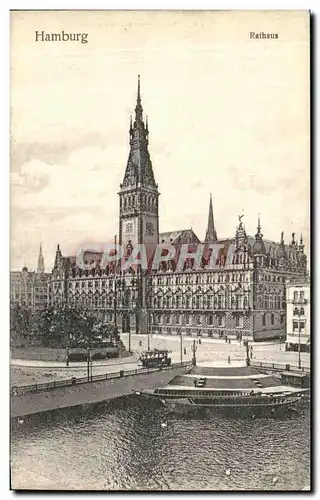 Cartes postales Hamburg Rathaus
