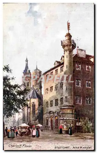 Cartes postales Stuttgart Alte Kanzlei