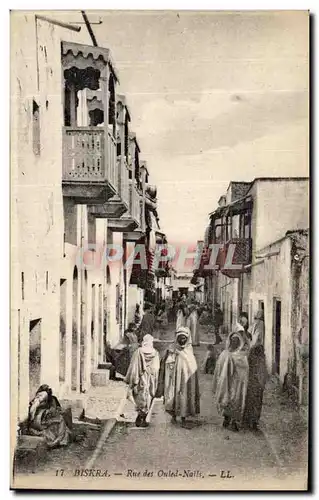 Cartes postales Biskra Rue des Ouled Nails Algerie