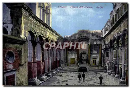Cartes postales Spalato Plazza del Duomo Spljet