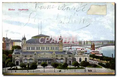 Cartes postales Mainz Stadthalle