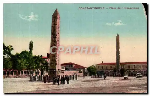 Cartes postales Constantinople Place de l Hippodrome