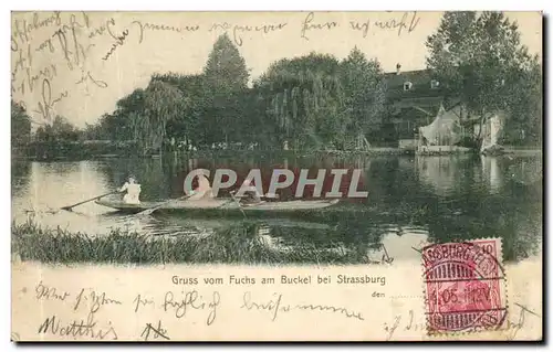 Cartes postales Gruss vom Fuchs am Buckel bei Strassburg