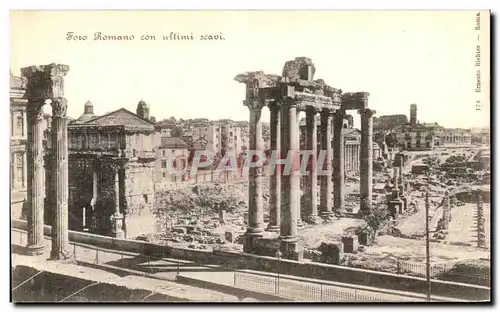 Cartes postales Roma Foto Romano con Ultimi Scavi